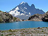 Lac Blanc et Aiguille verte