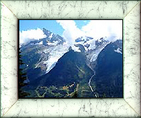 Le glacier des Bossons