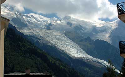 Un glacier dans la ville