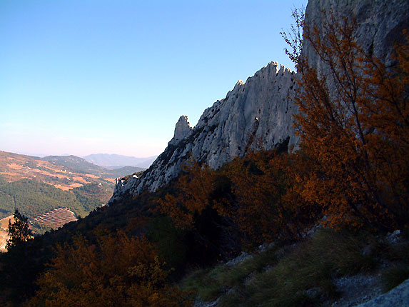 Les falaises des dentelles