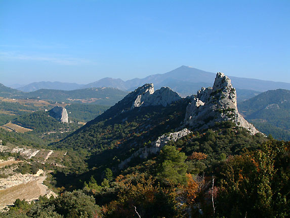 La salle et le Ventoux en arrire