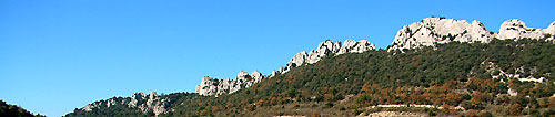 Les dentelles de Montmirail du ct sud