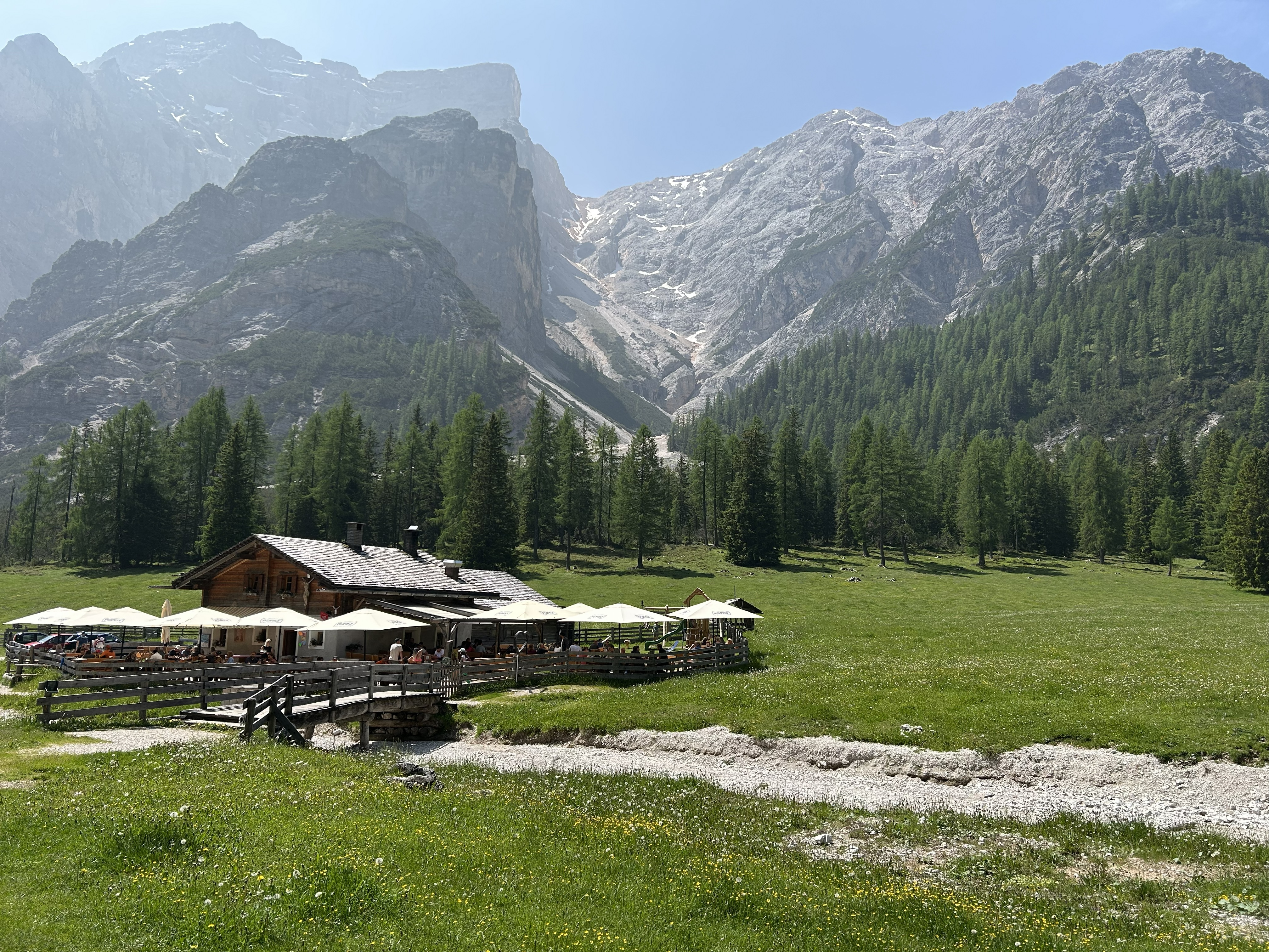 Restaurant Malga Foresta dans le val foresta 
