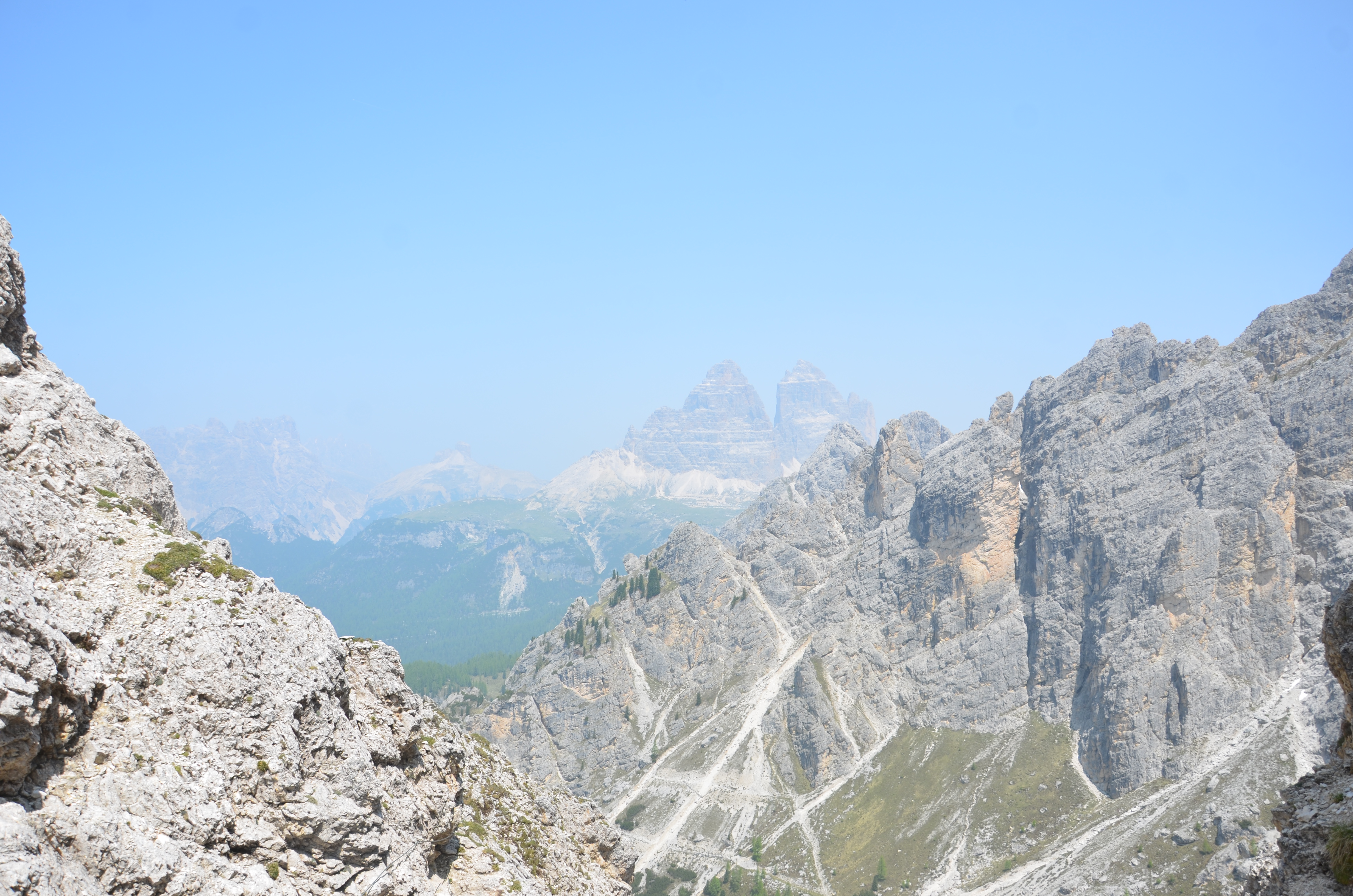 Panorama sur les Tre Cime depuis la Forcella di Misurina | Dolomites 2025 | Balades en Famille