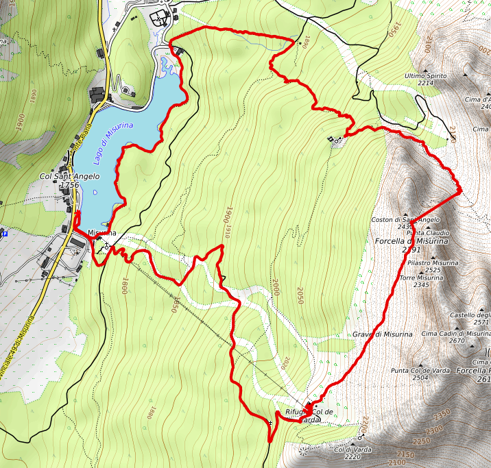 Topo misurina