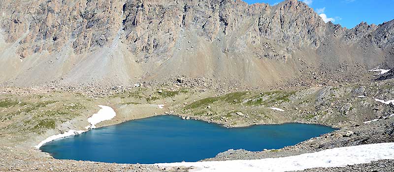 Lac des 9 couleurs - haute vallée de l'Ubaye