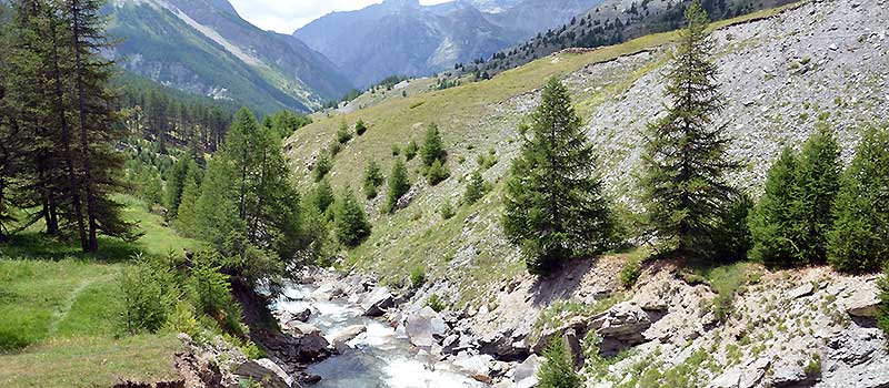 Sources de l'Ubaye - Col du longet - Vallée de la haute Ubaye