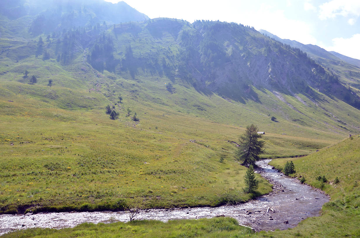 Le torrent de l'Ubayette dans sa vallée | Jausiers 2017