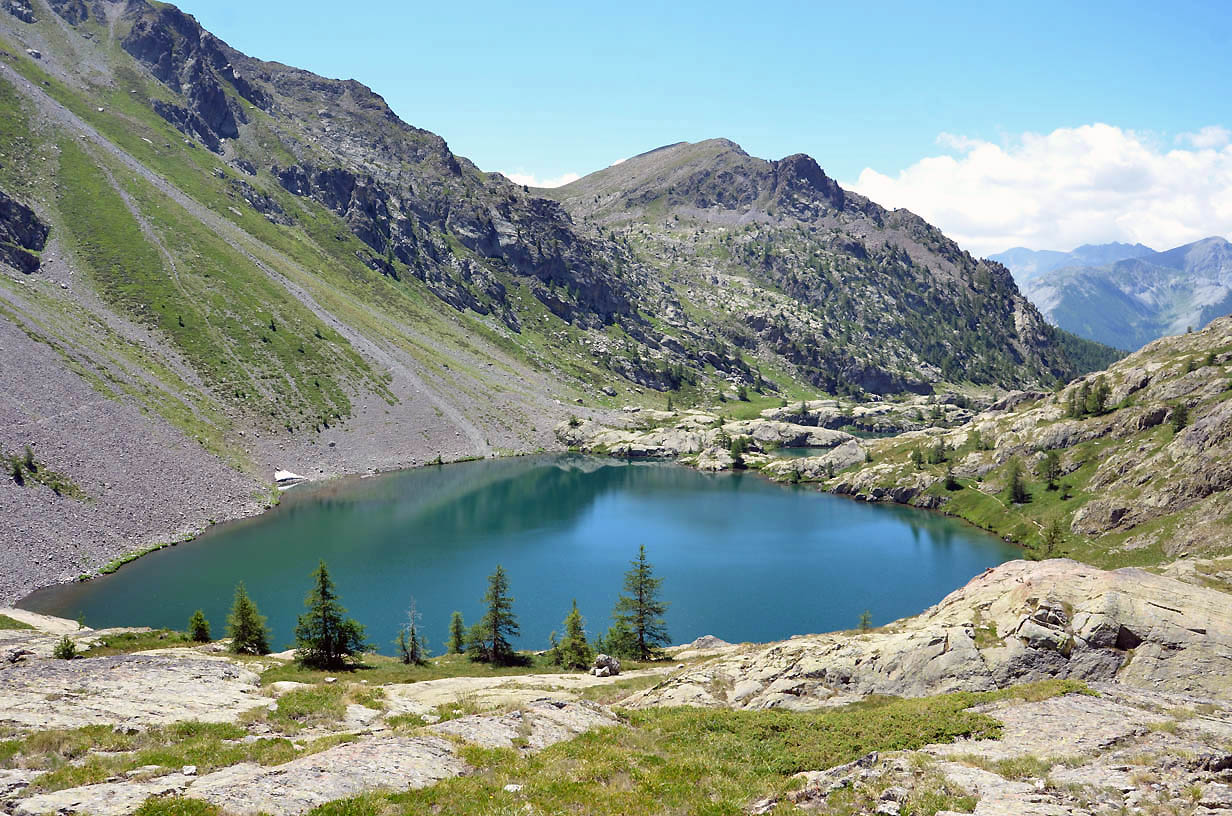 Un des lacs de Vens | Jausiers 2017 - Balade en famille