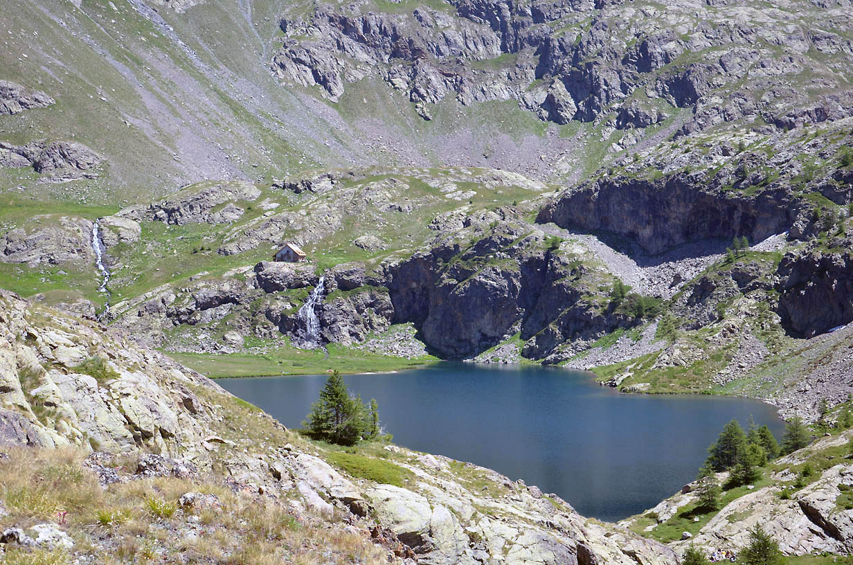 Vue sur le grand lac de Vens | Jausiers 2017