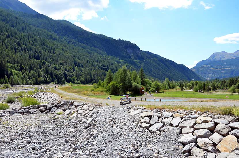 Le site du plan d'eau d'Orcires
