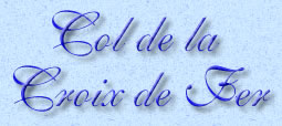 Titre de la page sur la randonne au lac de la combe