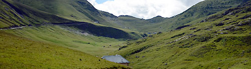 Route vers le col de la croix de fer