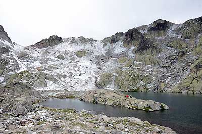 Le lac de la croix