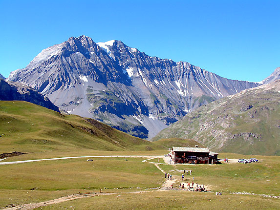 Col de la Vanoise, Grande Casse et refuge du plan du lac