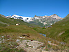 Torrent de la Rocheure et massif de la Vanoise