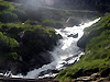 Torrent et cascade au refuge d'Arpont