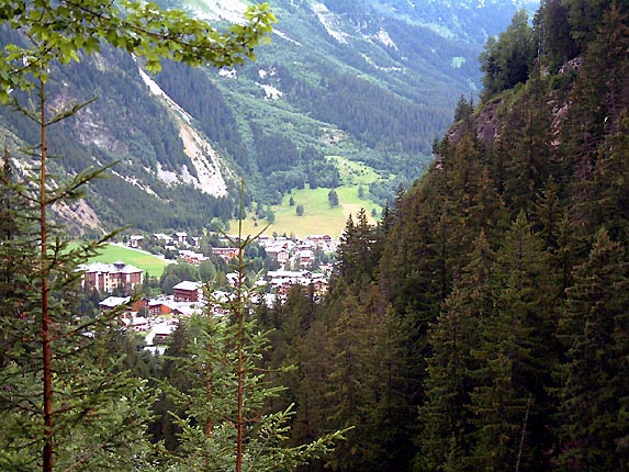 Vue sur Pralognan