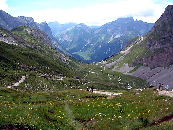 Le sentier retour