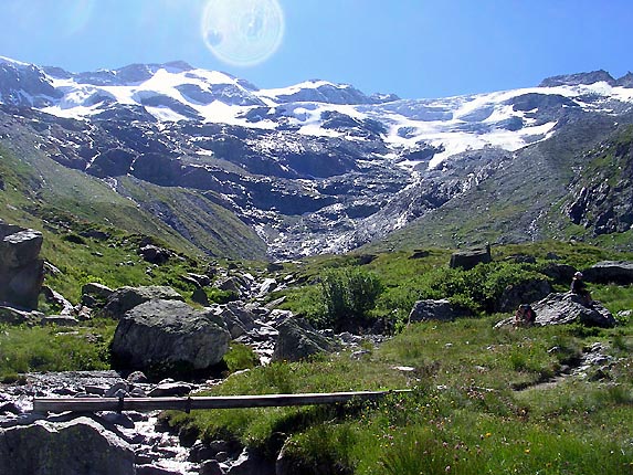 Le gnpy : le glacier et le cirque