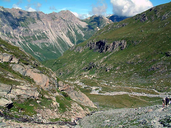 Le sentier emprunt 