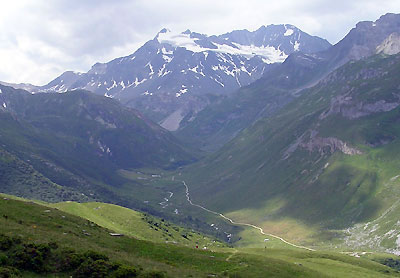 La haute valle de la Chavire