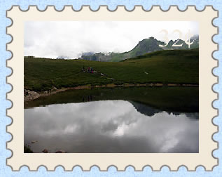 Le lac de l'Arpettaz