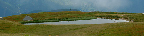Le lac de l'Arpettaz