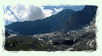 La langue du glacier de l'Epena