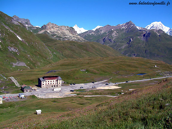 Frontire franco/italienne au col du Petit Saint Bernard