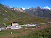 Col du petit Saint Bernard, frontire franco/italienne